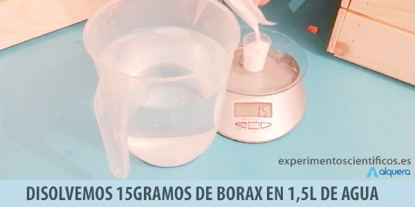 BORAX EN AGUA